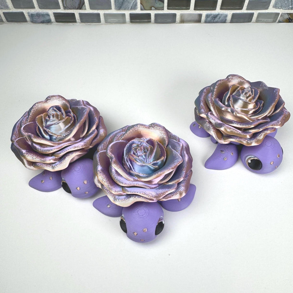 Rose Turtle Fidget Spinner