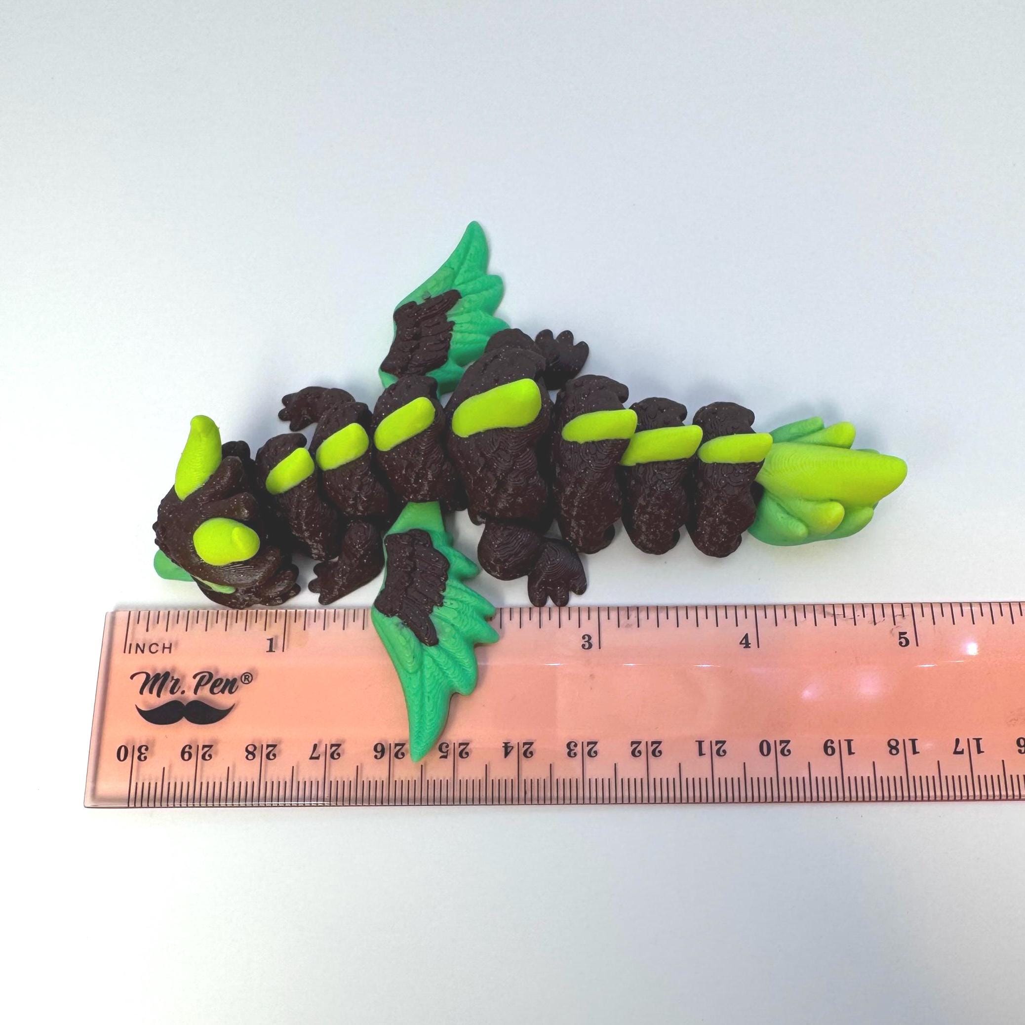 Phoenix Dragon Fidget, Neon