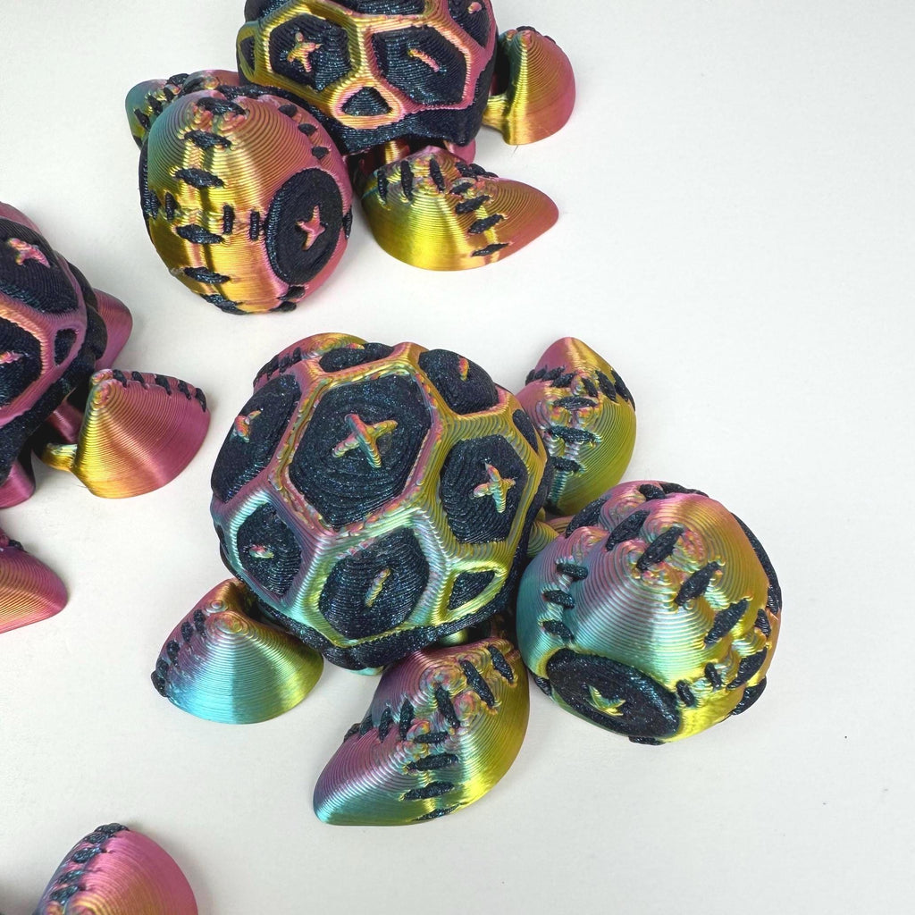 Stitched Shell Turtle | 2.5"