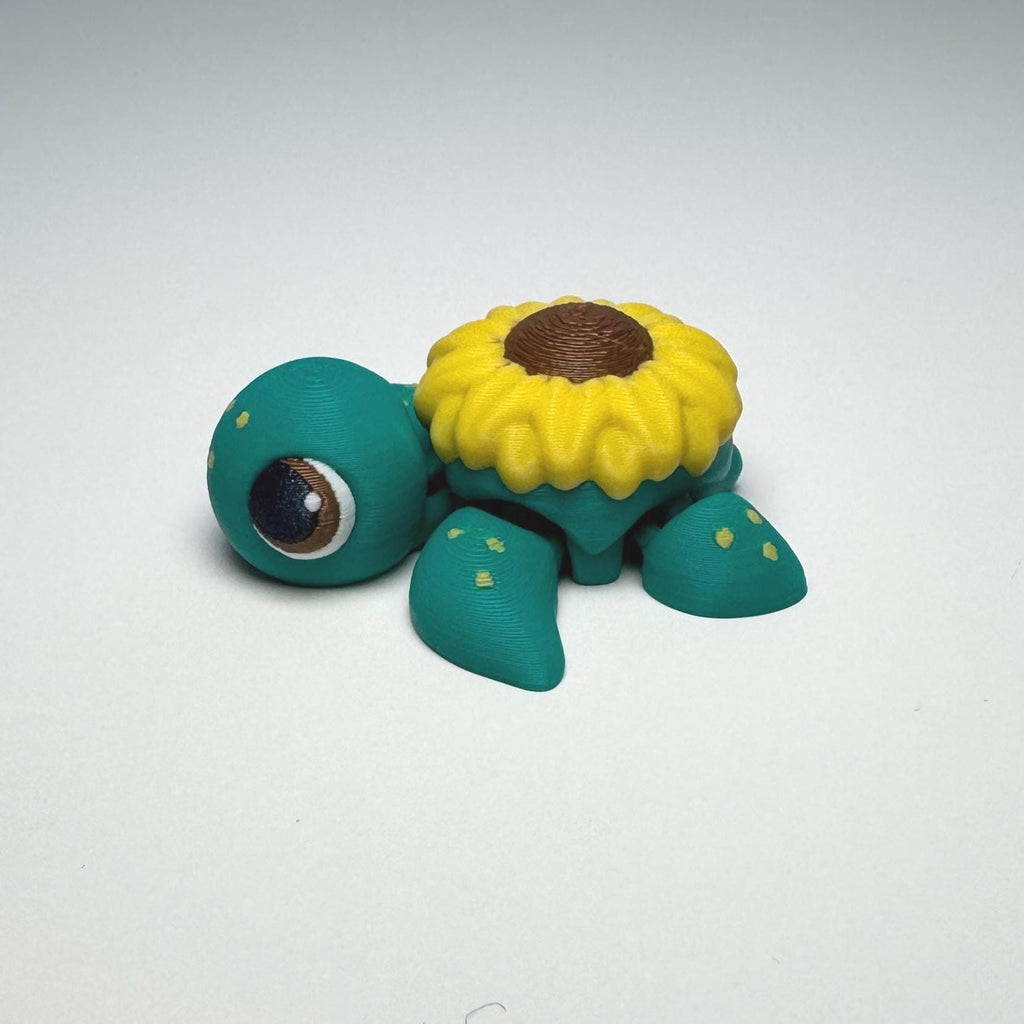 Sunflower Fantasy Turtle | 2.5”