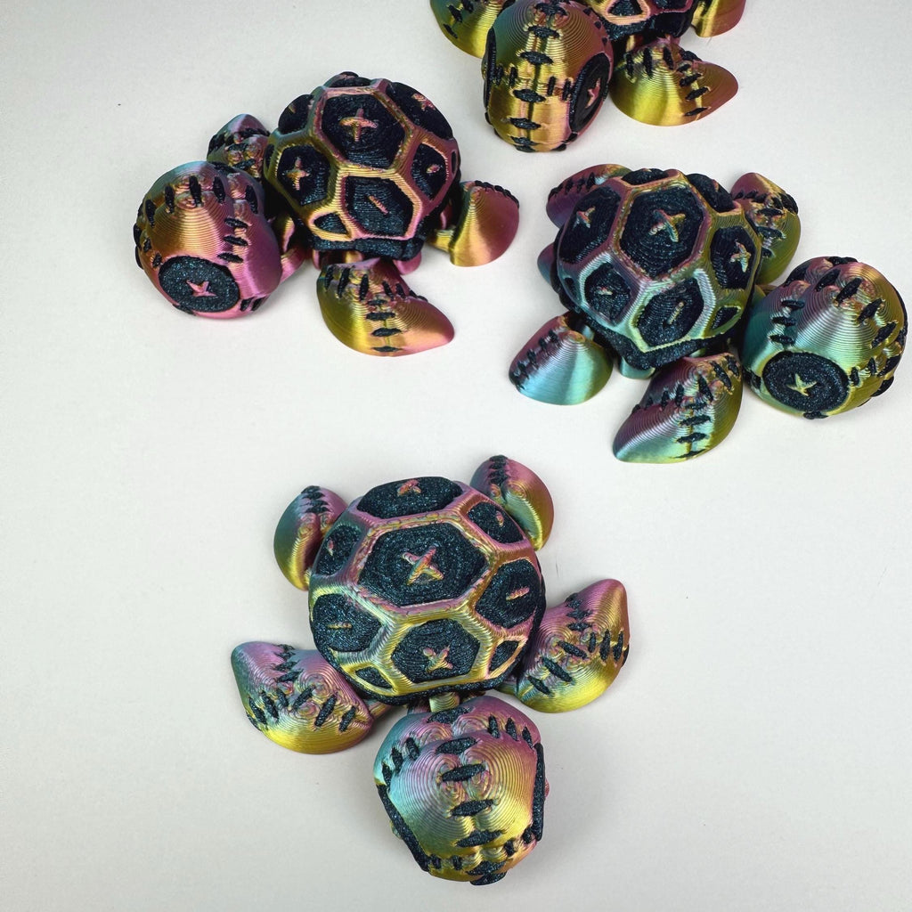 Stitched Shell Turtle | 2.5"