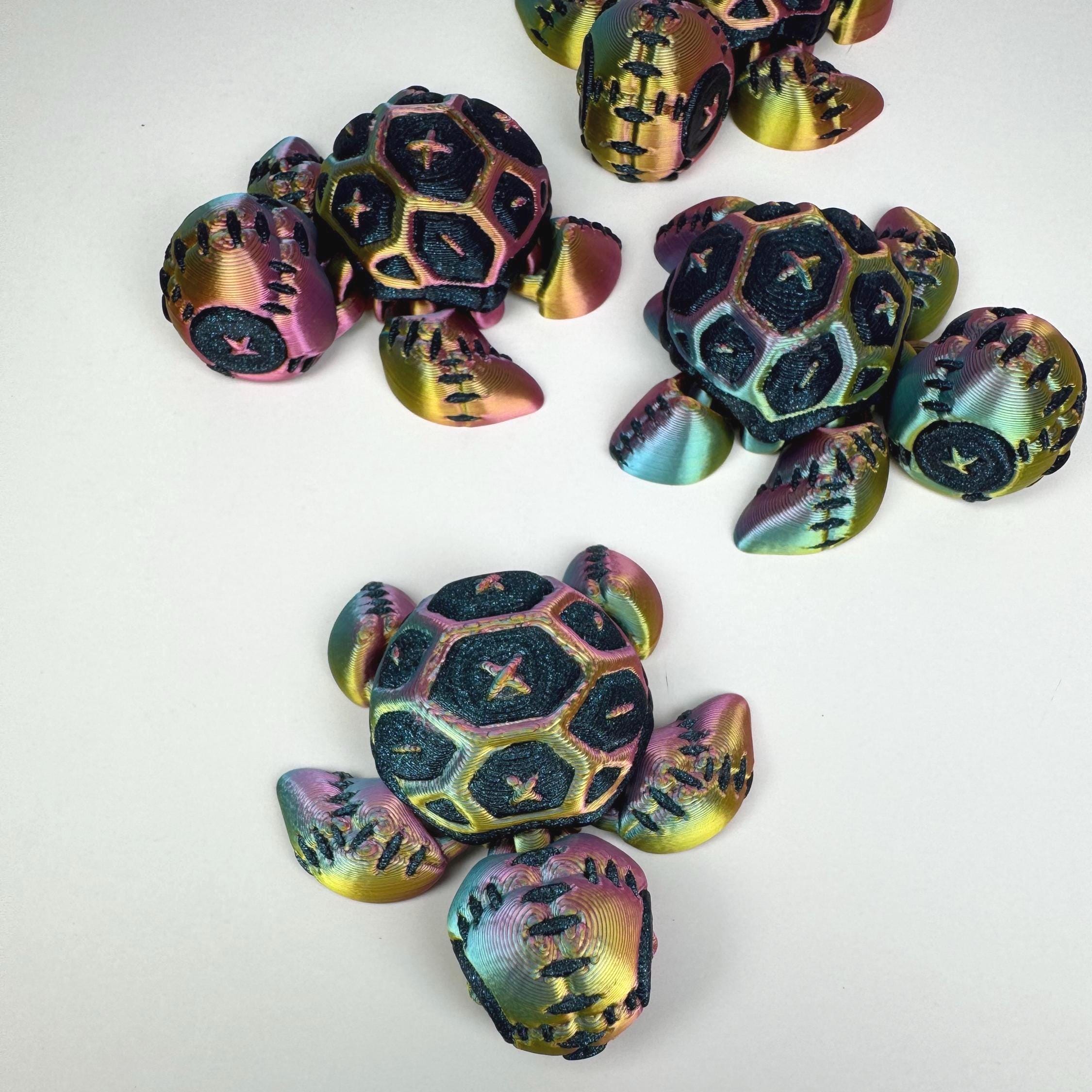 Stitched Shell Turtle | 2.5"