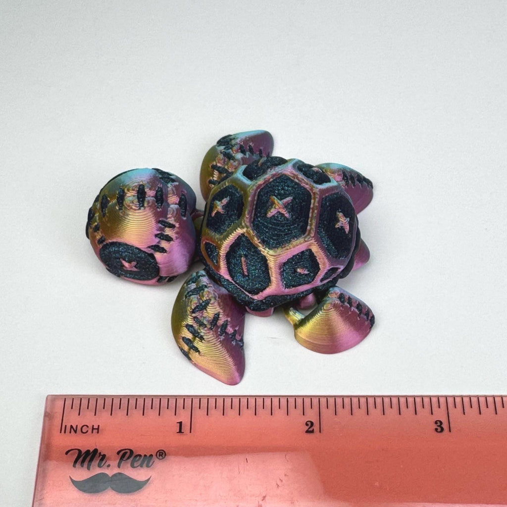 Stitched Shell Turtle | 2.5"