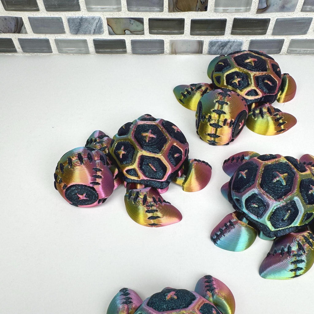 Stitched Shell Turtle | 2.5"