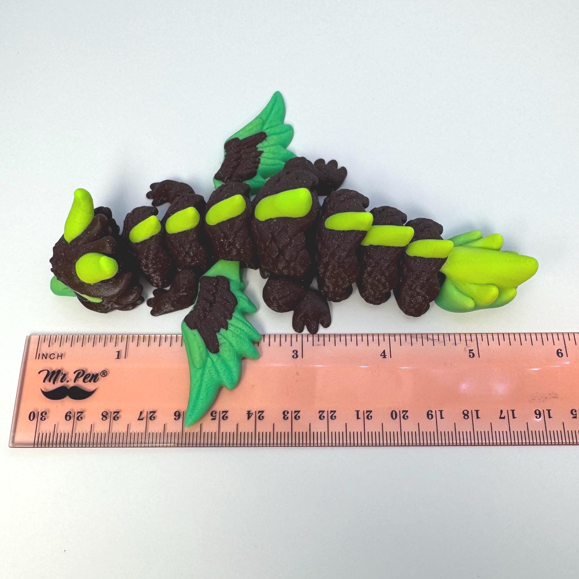 Phoenix Dragon Fidget, Neon