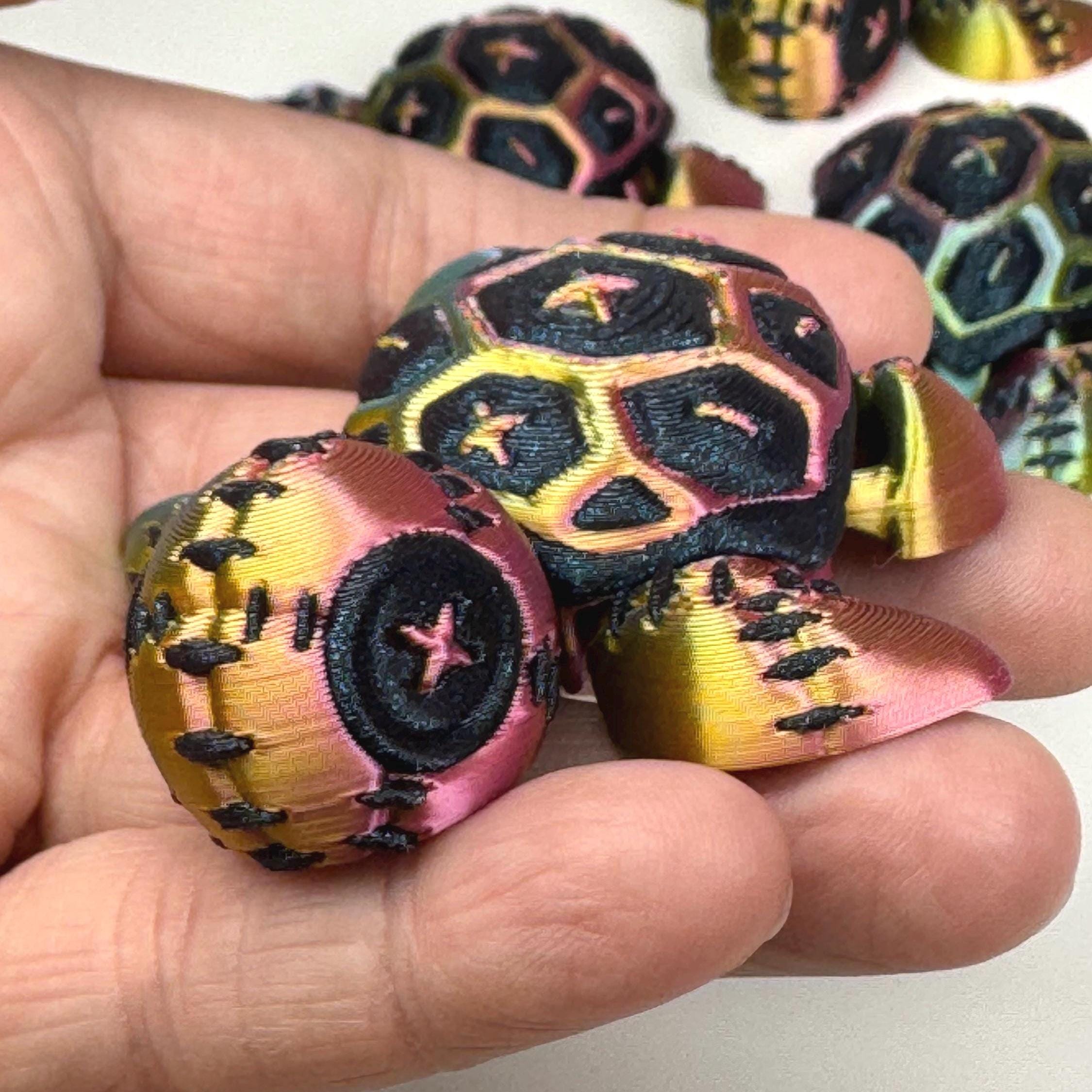 Stitched Shell Turtle | 2.5"