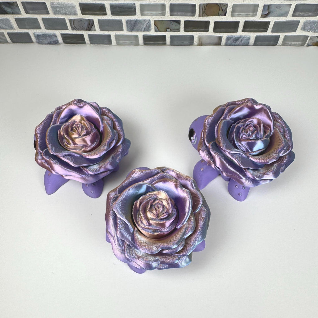 Rose Turtle Fidget Spinner