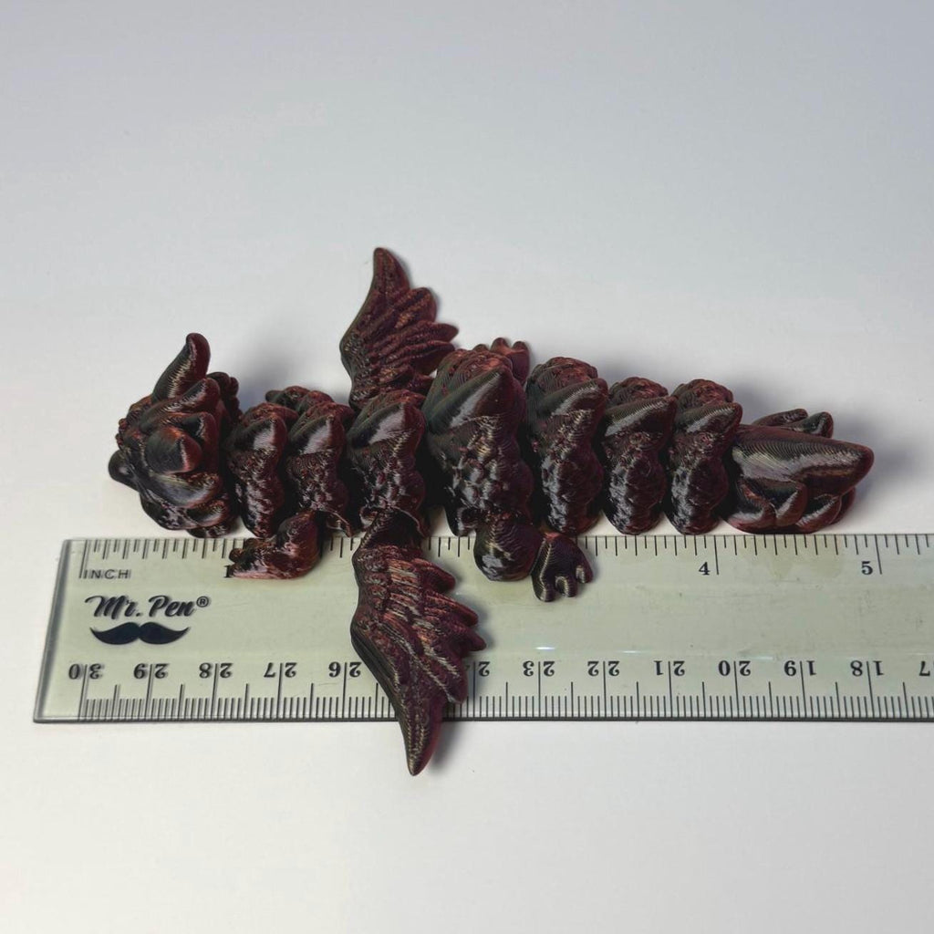 Phoenix Dragon Fidget, Metallic